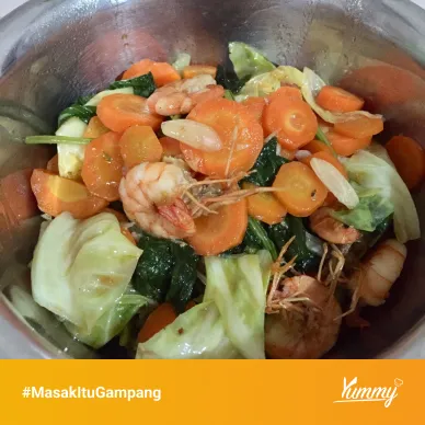 Resep Ca Sayuran Saos Tiram dari akun @anifagustina