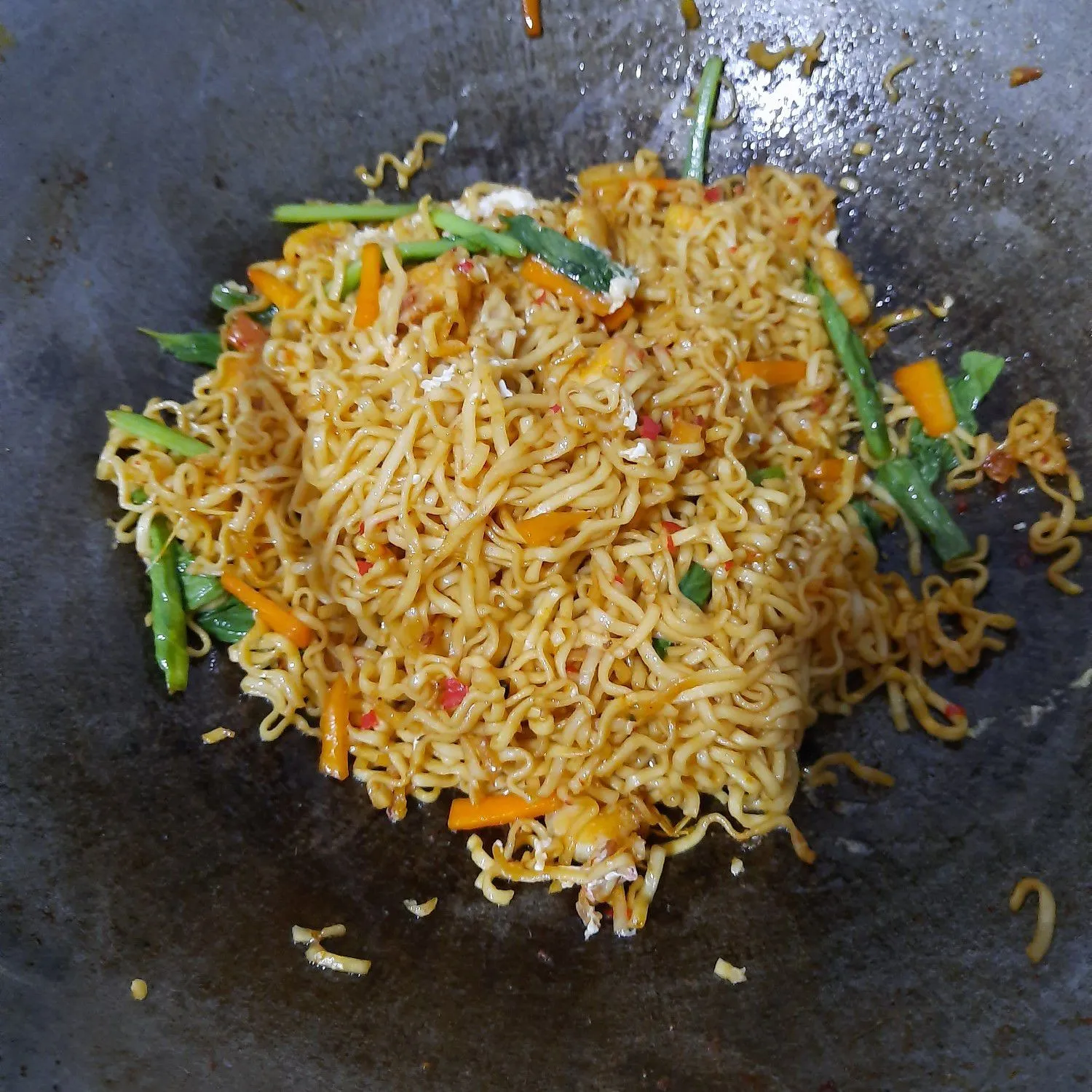 Step 10 Mie Pipih Udang