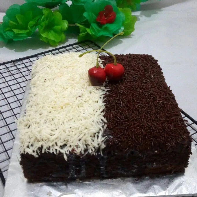 Brownies Kukus Putih Telur