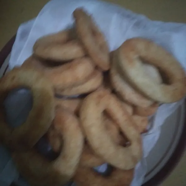 Tiriskan donat.
