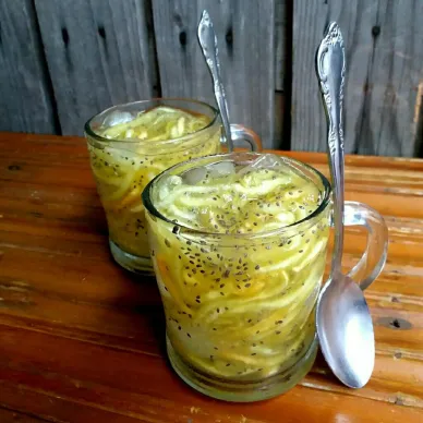 Es Blewah Chia Seed #JagoMasakMinggu8