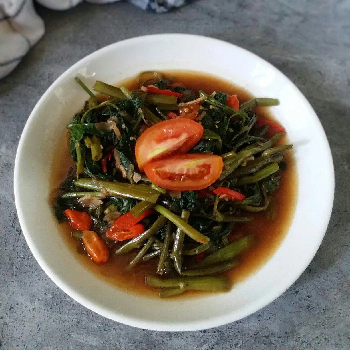 Tumis Kangkung Belacan #JagoMasakMinggu9