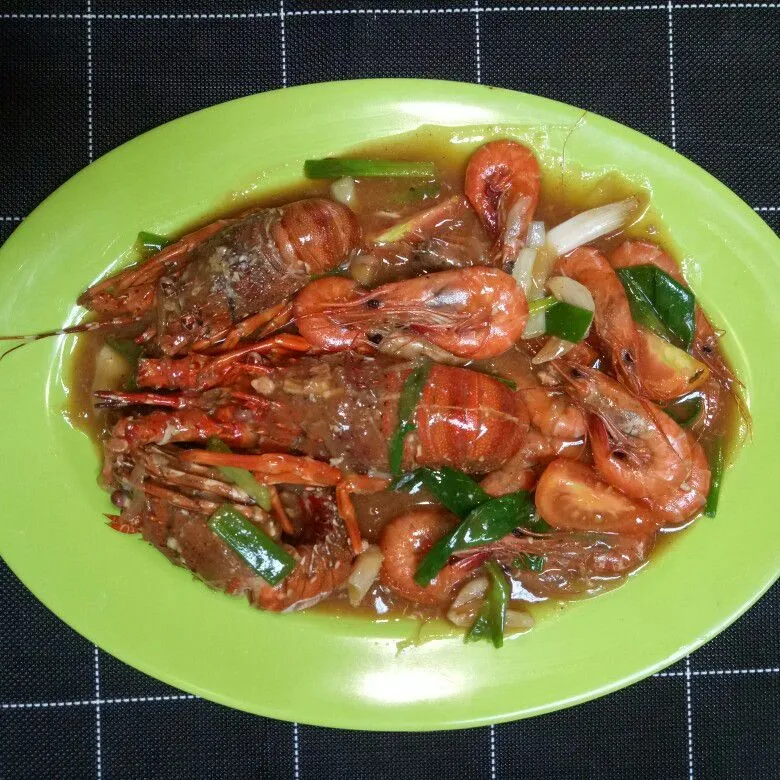 Lobster Udang Saos Tiram
