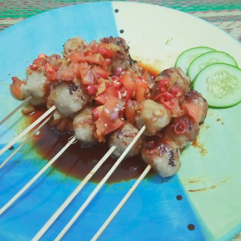 Pentol Bakar Sambal Kecap #JagoMasakMinggu9