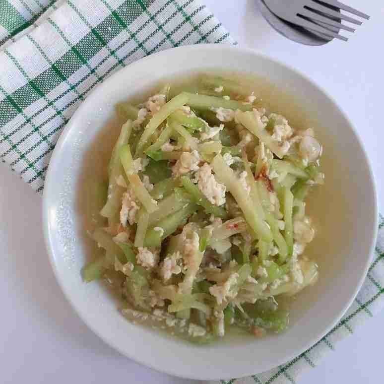 Tumis Telur Labu Siam #JagoMasakMinggu9