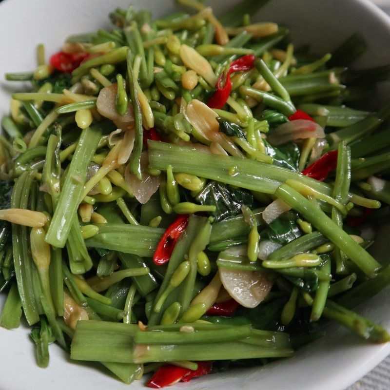 Resep Dan Cara Membuat Tumis Kangkung Bunga Pepaya Yummy App