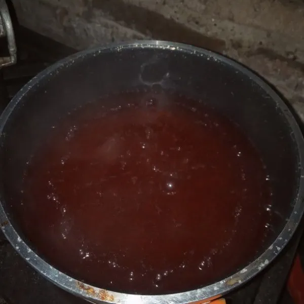 Masak sampai mendidih, angkat.