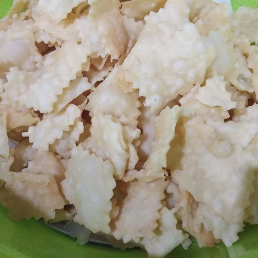 Step 6 Keripik Pangsit