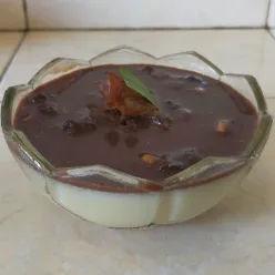 Puding Kurma Saus Coklat Kacang #JagoMasakMinggu9