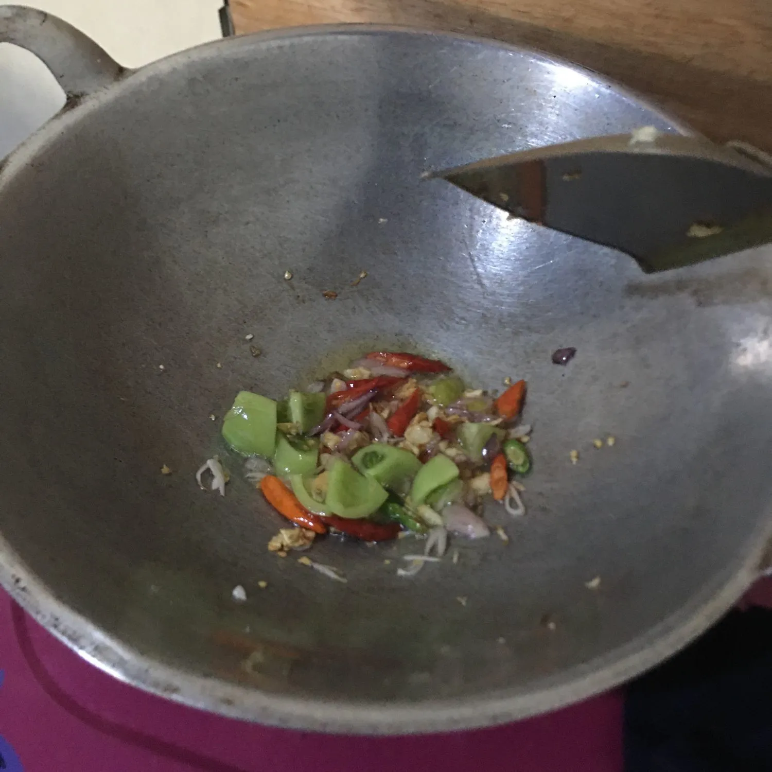 Step 4 Tumis Terong Pedas