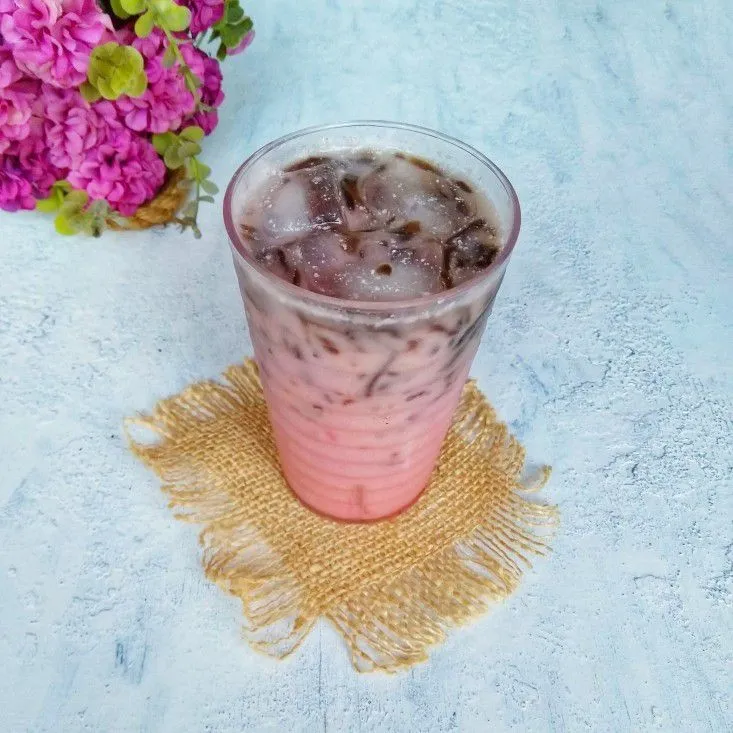 Es Cincau Santan Cocopandan #JagoMasakMinggu9