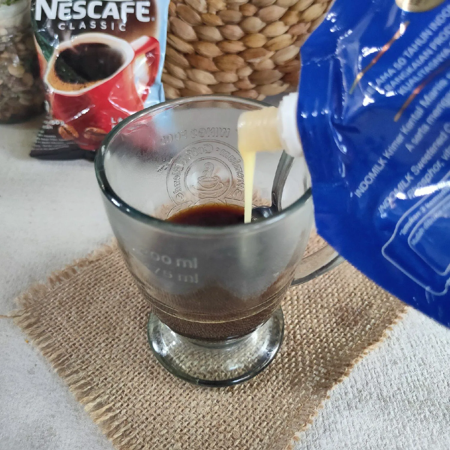 Step 3 Es Cappucino Cincau