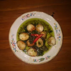 Telor Puyuh Sambel Ijo #JagoMasakMinggu9