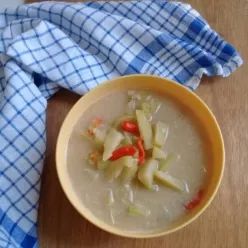 Sayur Lodeh Pepaya Muda Pedas #JagoMasakMinggu10