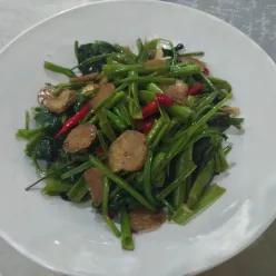 Tumis Kangkung Saos Tiram