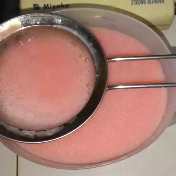 Step 4 Jus Jambu Biji Merah