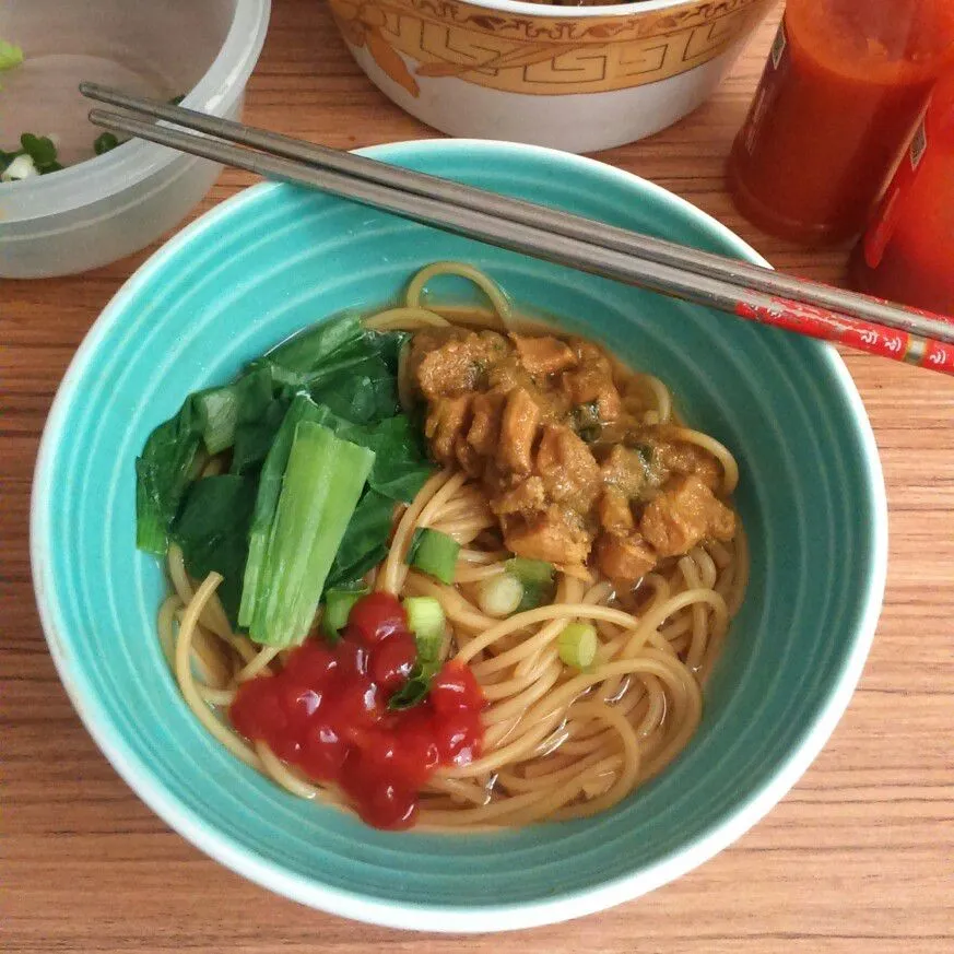 Mie Ayam Ala Abang-abang #JagoMasakMinggu10