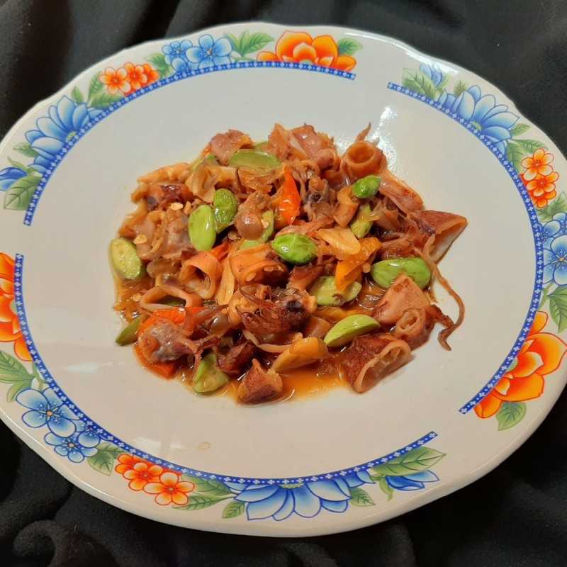 Resep Cumi Asin Pete Jagomasakminggu10 Dari Dapur Panda Yummy Co Id