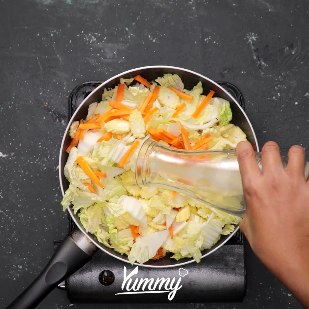 Step 3 Tumis Sosis Sayur