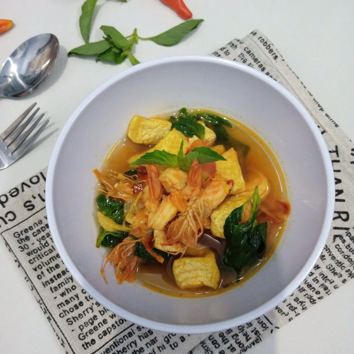 Sup Udang Kemangi #JagoMasakMinggu10