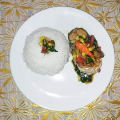 Thai Basil Fish #JagoMasakMinggu10