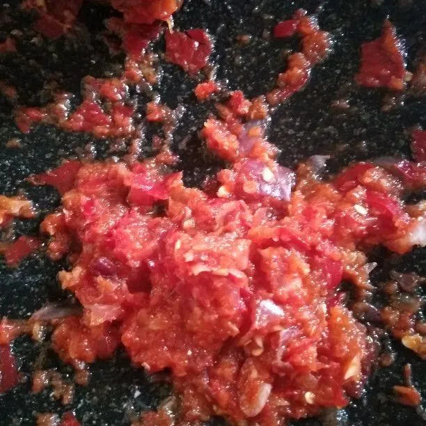 Step 3 Cumi Bumbu Merah