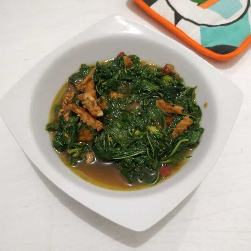 Resep Tumis Daun Singkong Tempe #JagoMasakMinggu10 Sederhana Enak