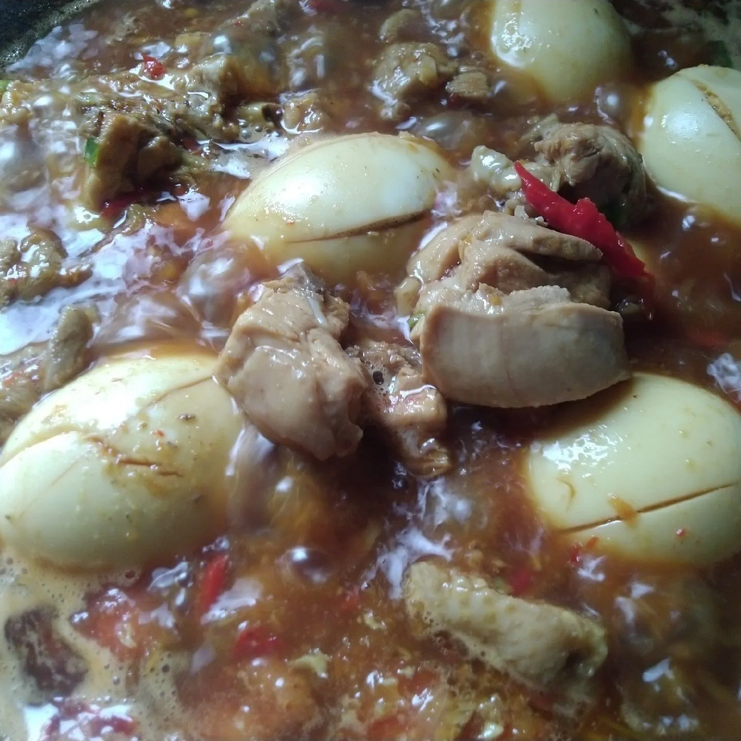 Semur Ayam dan Telur Maknyus #JagoMasakMinggu10