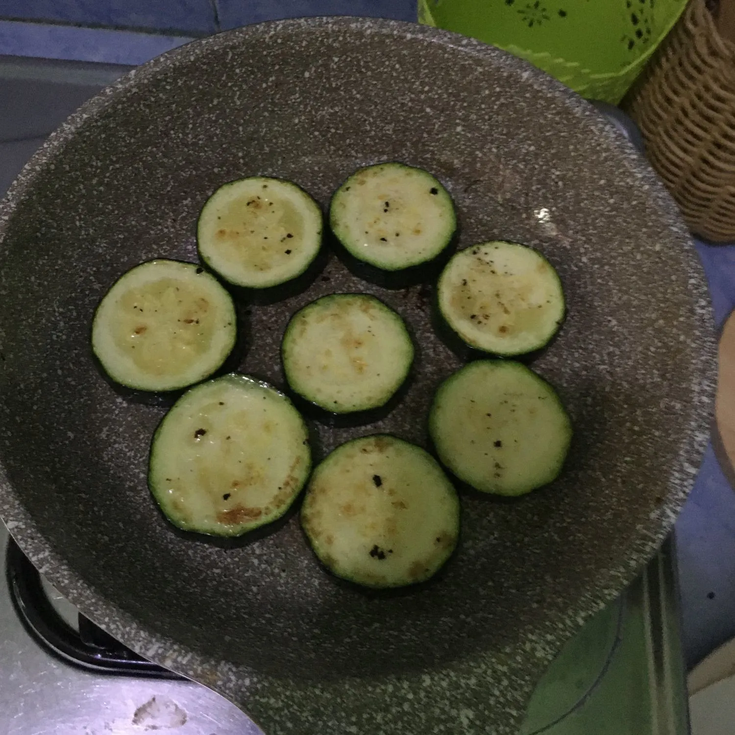 Step 4 Zukini Sliders