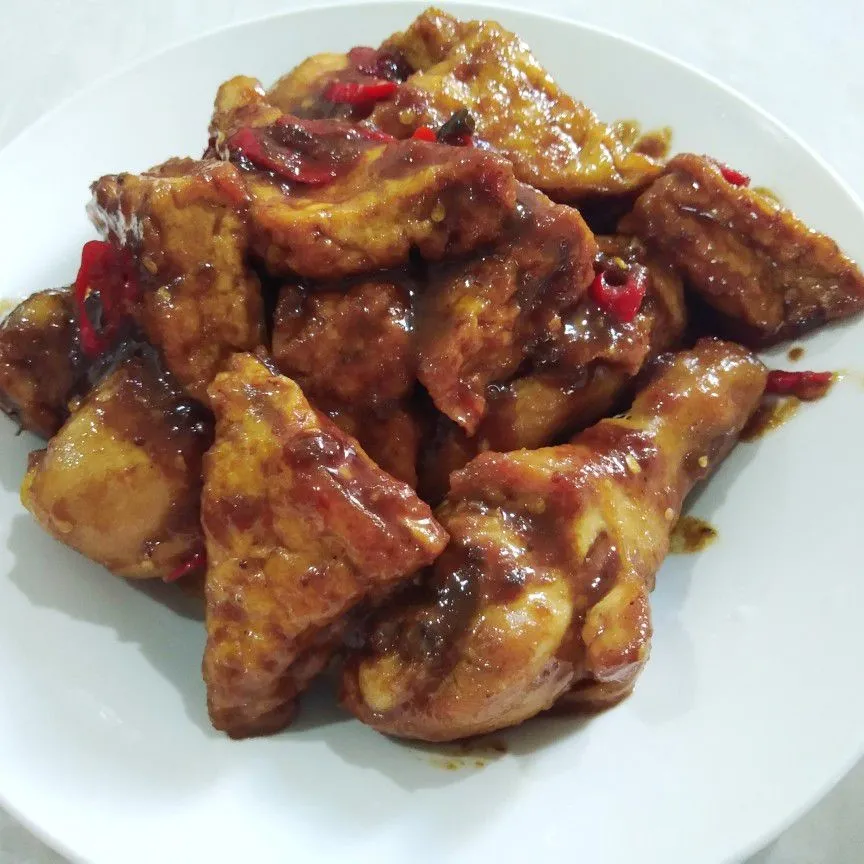 Semur Ayam dan Tahu