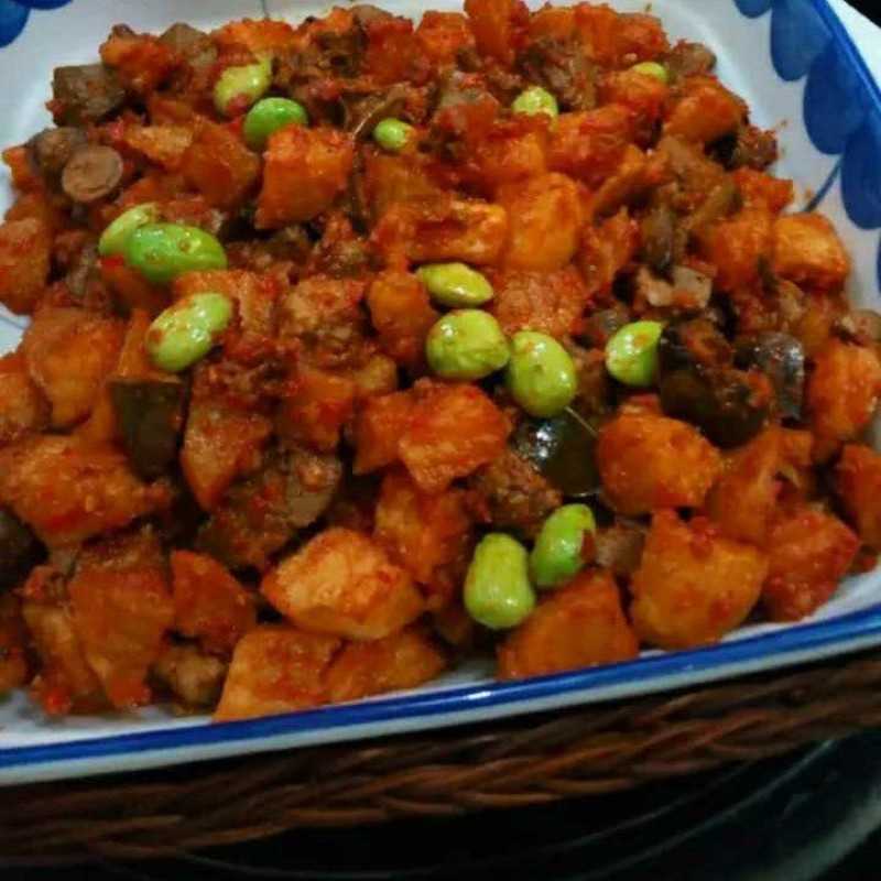 Resep Sambal Goreng Kentang Pete #JagoMasakMinggu11 Sederhana Enak | Chef  andrenia giawati
