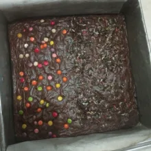 Panggang selama 30 menit atau sampai matang. Sesuaikan oven masing-masing.