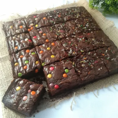 Chewy Brownies #JagoMasakMinggu11