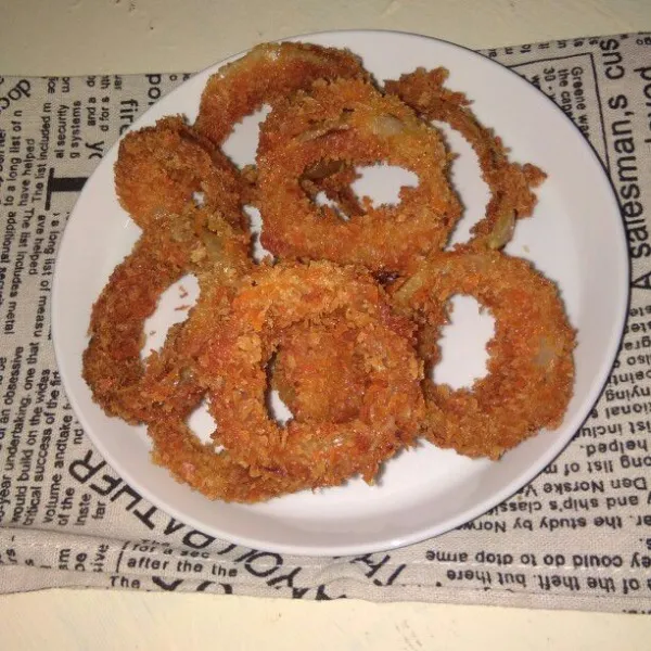 Goreng sampai golden brown.