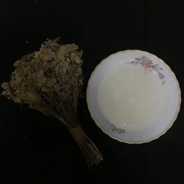 siapkan data de coco siapkan nata de coco  dengan takaran sesuai selera