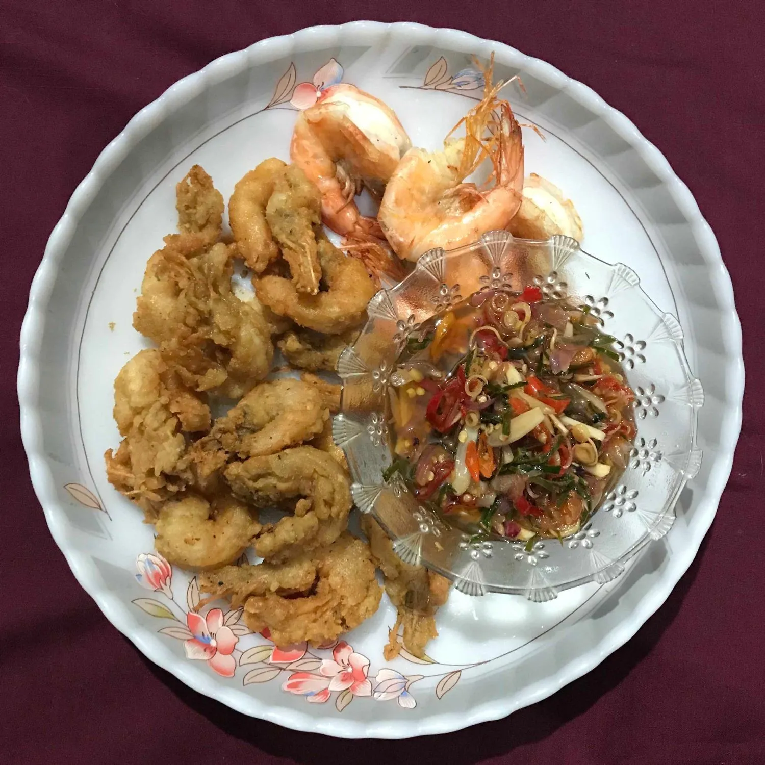 Udang Crispy Mix Ori Sambal Matah #JagoMasakMinggu11