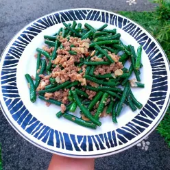 Kacang Panjang Ca Sapi Giling