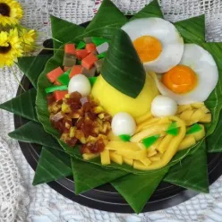 Puding Tumpeng #JagoMasakMinggu11