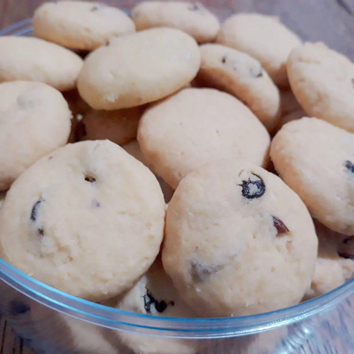 Coconut Raisins Cookies #JagoMasakMinggu11