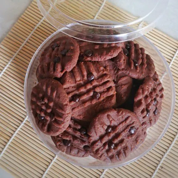 Eggless Choco Cookies #JagoMasakMinggu11