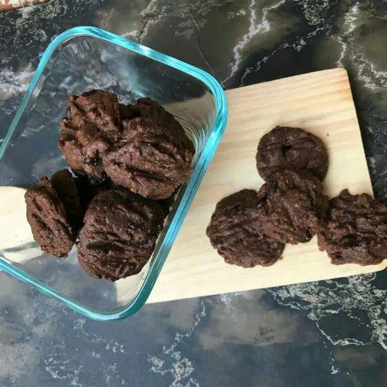 Chocochip Chocolate Cookies #JagoMasakMinggu11