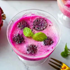 Puding Buah Naga