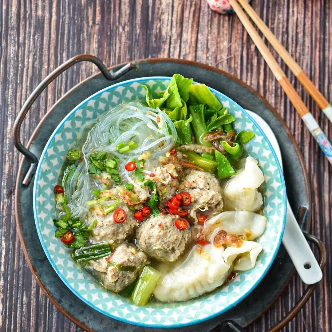 Soun Bakso & Chicken Dumpling