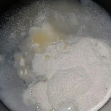Rebus semua bahan kelapa muda kw sambil di aduk sampai mendidih