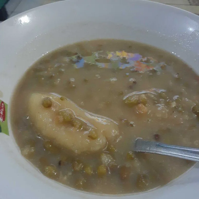 Bubur Kacang hijau Pisang