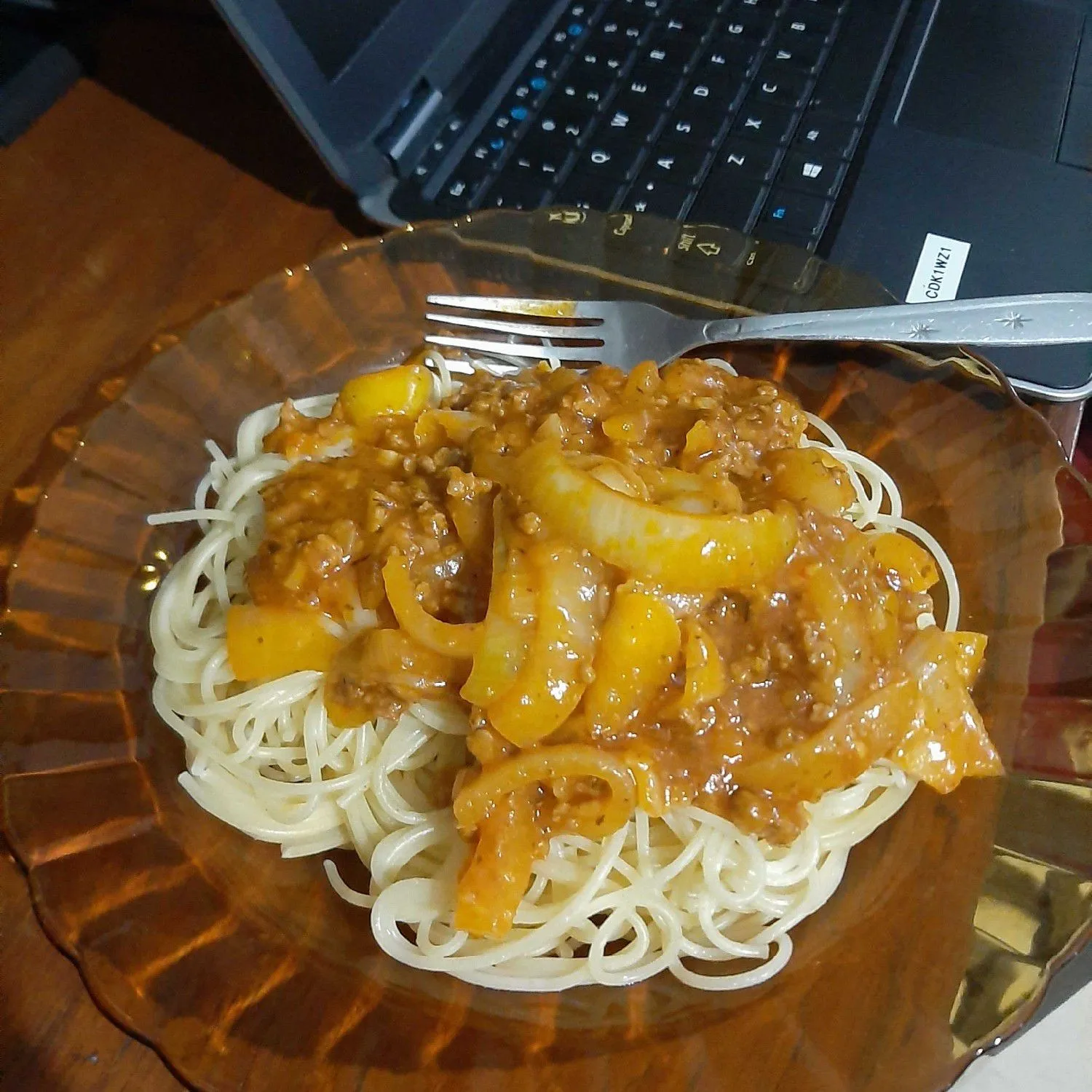 Spaghetti Daging Cincang