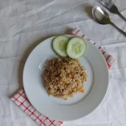 Nasi Goreng Ikan Teri Nasi