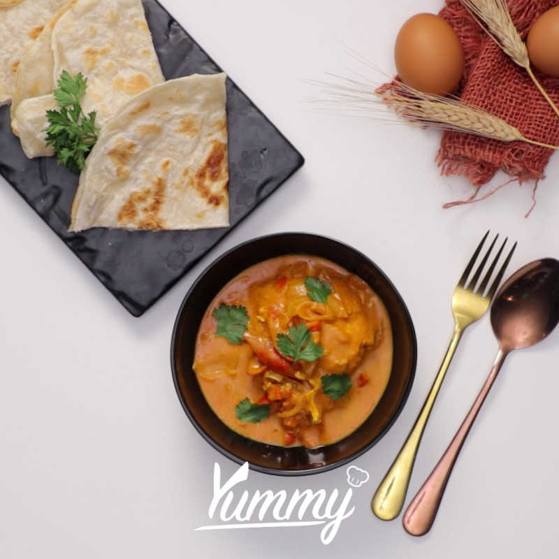 Resep Kari Telur Ala Timur Tengah dari Chef Yummy  Yummy 