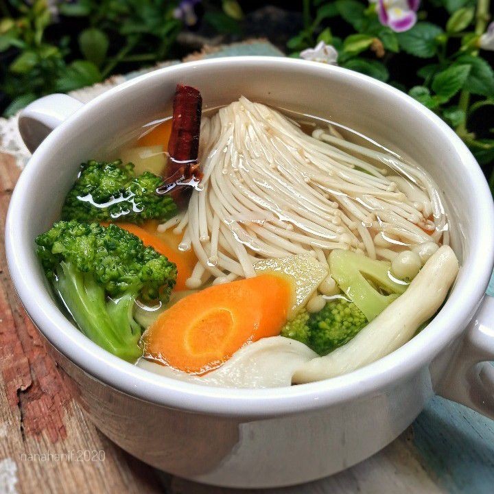 Resep Sup Jamur Sehat Sederhana Enak | Chef meiriya ratna