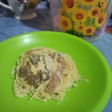 Fettucine Carbonara